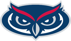 Florida Atlantic University Owl Head logo